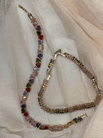 HALO - multi heart tennis bracelet