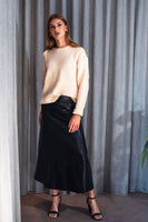 Holly vegan leather skirt