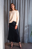 Holly vegan leather skirt