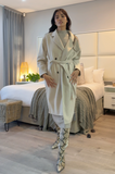 Biscuit trench coat