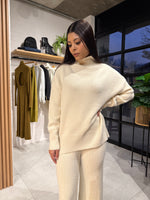 Ivory knitwear set