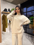 Ivory knitwear set