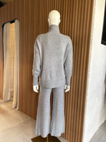 Grey knitwear set
