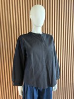 Black pintuck tunic