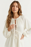 Vanilla multi tie top