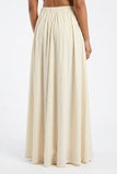 Ivory elasticated skirt