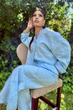 Baby blue linen co-ord