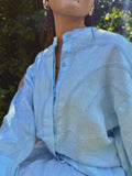 Baby blue linen co-ord