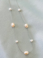 silver pearl chocker