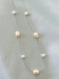 silver pearl chocker