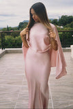 Pink Cape dress