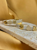 HALO - dual metal magnetic snap mom charm bracelet (priced per item)