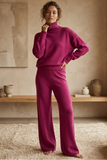 Berry knitwear set