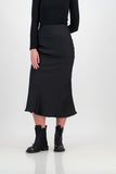 Gabriella satin skirt - black