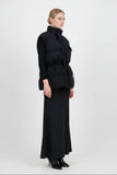 Sleeveless puffer - black