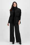 Sleeveless puffer - black