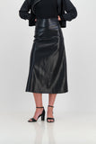 Holly vegan leather skirt