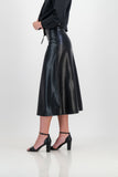 Holly vegan leather skirt