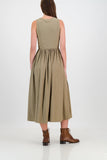 Becca vest dress - olive