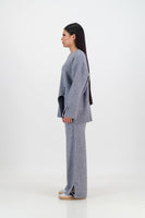 Alisa knitted set - slate
