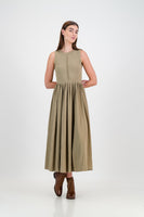 Becca vest dress - olive