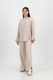 Alisa knitted set - stone