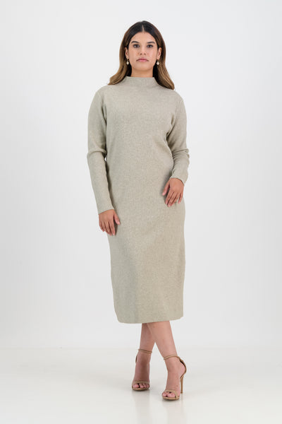 Alicia  knitted dress - cream