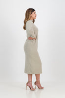 Alicia  knitted dress - cream