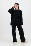 Alisa knitted set - black