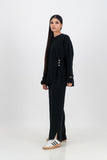 Alisa knitted set - black