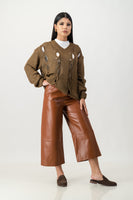 Chocolate grunge jumper