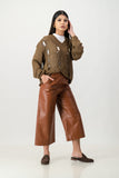 Chocolate grunge jumper