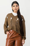 Chocolate grunge jumper