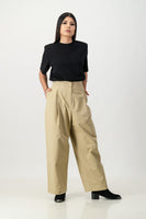Balloon fit chino - stone