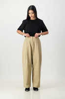 Balloon fit chino - stone