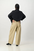 Balloon fit chino - stone