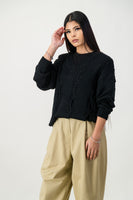 Liquorice grunge jumper
