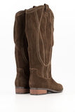 Texan boot - chocolate