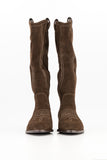 Texan boot - chocolate