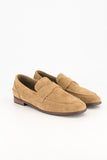 Suede loafer - stone