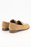 Suede loafer - stone