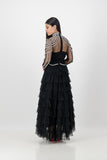 Gia embellished mesh dress
