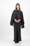 Black Cape dress