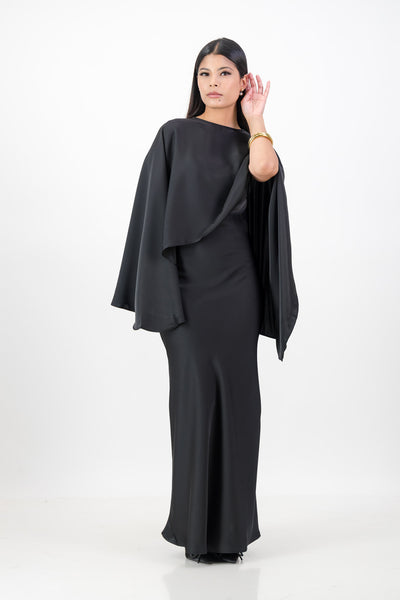Black Cape dress