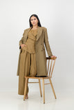 Caramel tailored coat