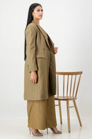 Caramel tailored coat