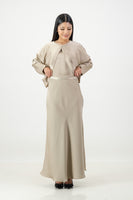Stone 3 piece satin set