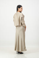 Stone 3 piece satin set
