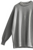 Grey oversized knit