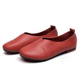 Leather Flat Shoe